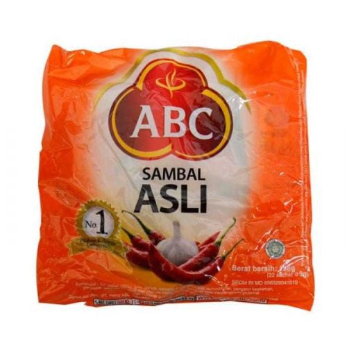 

ABC SAMBAL ASLI SACHET 24S @ 8 G