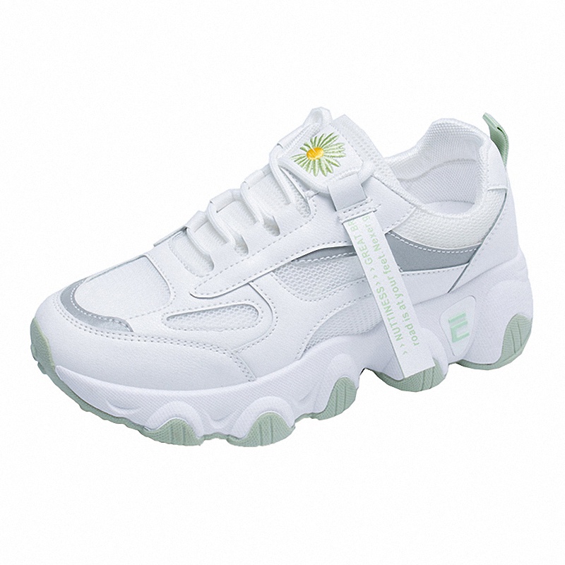 chunky witte sneakers