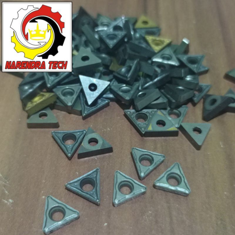 TCMT 09 insert bubut carbide pisau bubut pahat bubut bekas