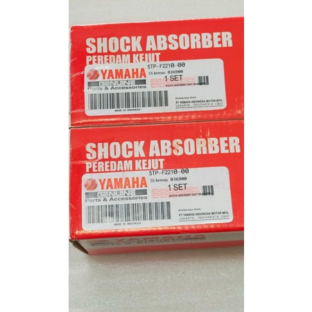 SHOCK BREAKER SOK BREKER BELAKANG FORCE 1 F1 JUPITER Z VEGA ZR YAMAHA 1set