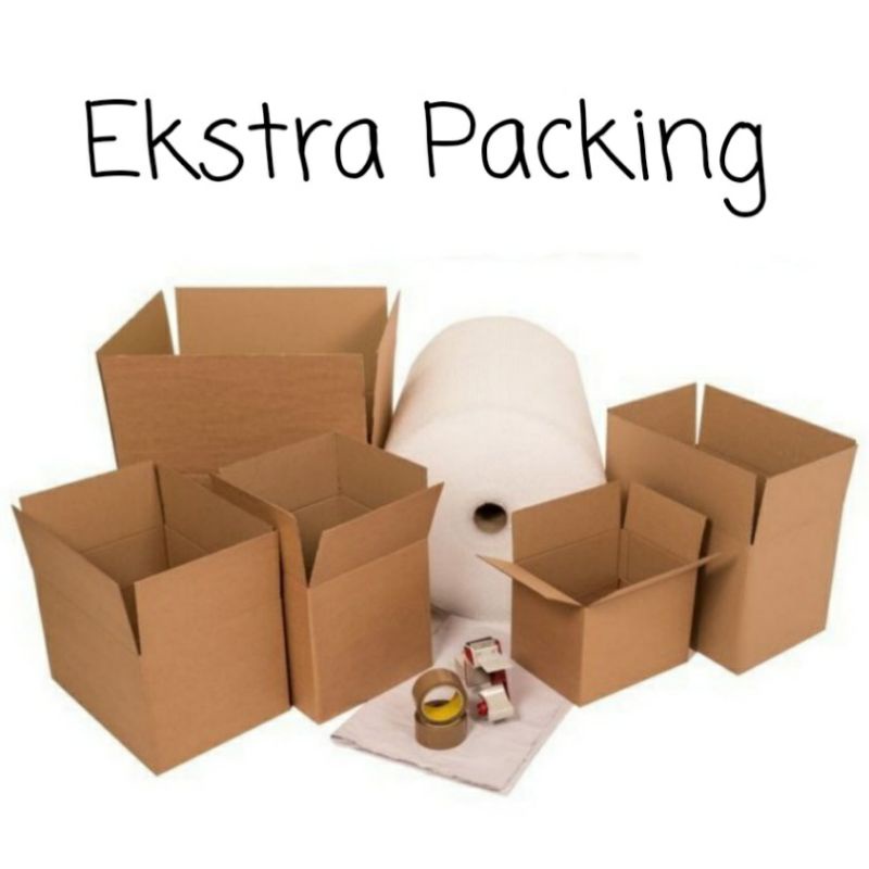 

Extra Packaging [ Box + Bubble Wrap + Plastik + Solatip ]