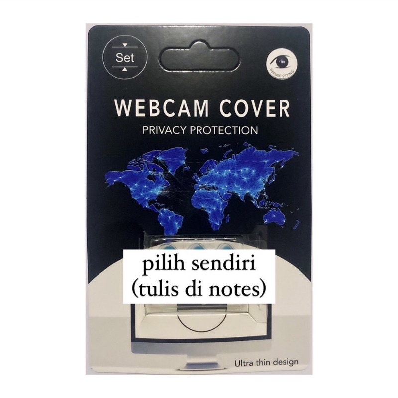 [Mix Warna] Webcam Kamera Cover Sticker Pelindung Dan Penutup Camera Depan Laptop Hp Murah Anti Spy