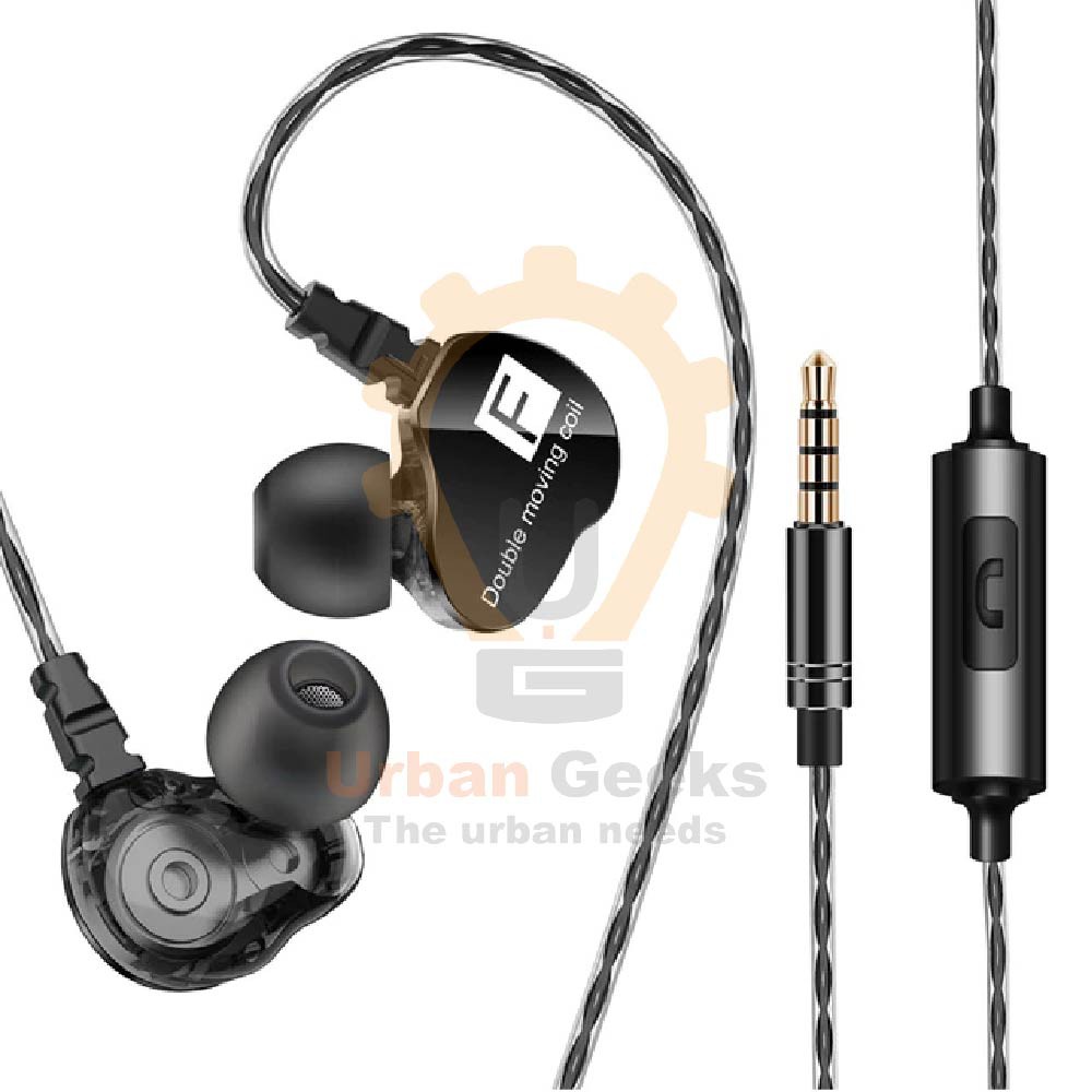 Quality Knowledge Zenith QKZ CK9 In Ear Earphone with Microphone alt KZ