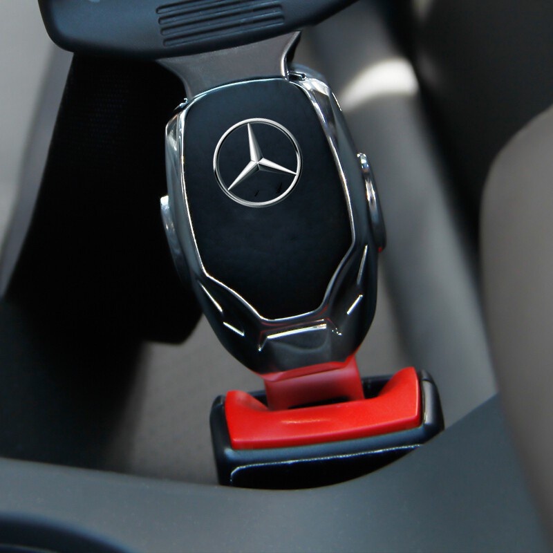 Buckle extension Sabuk Pengaman Mobil Bahan metal Untuk Mercedes-Benz C-class E-class