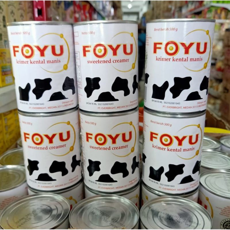 

FOYU SUSU KENTAL MANIS 500GR