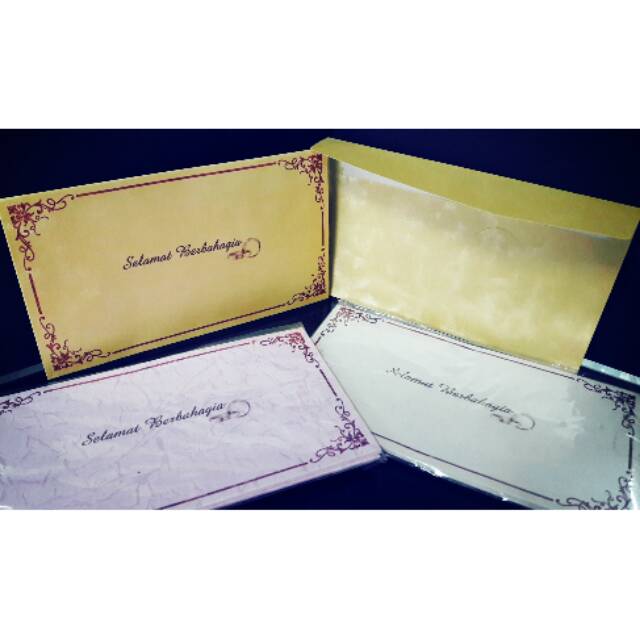 

Amplop Selamat Berbahagia isi 6 pcs