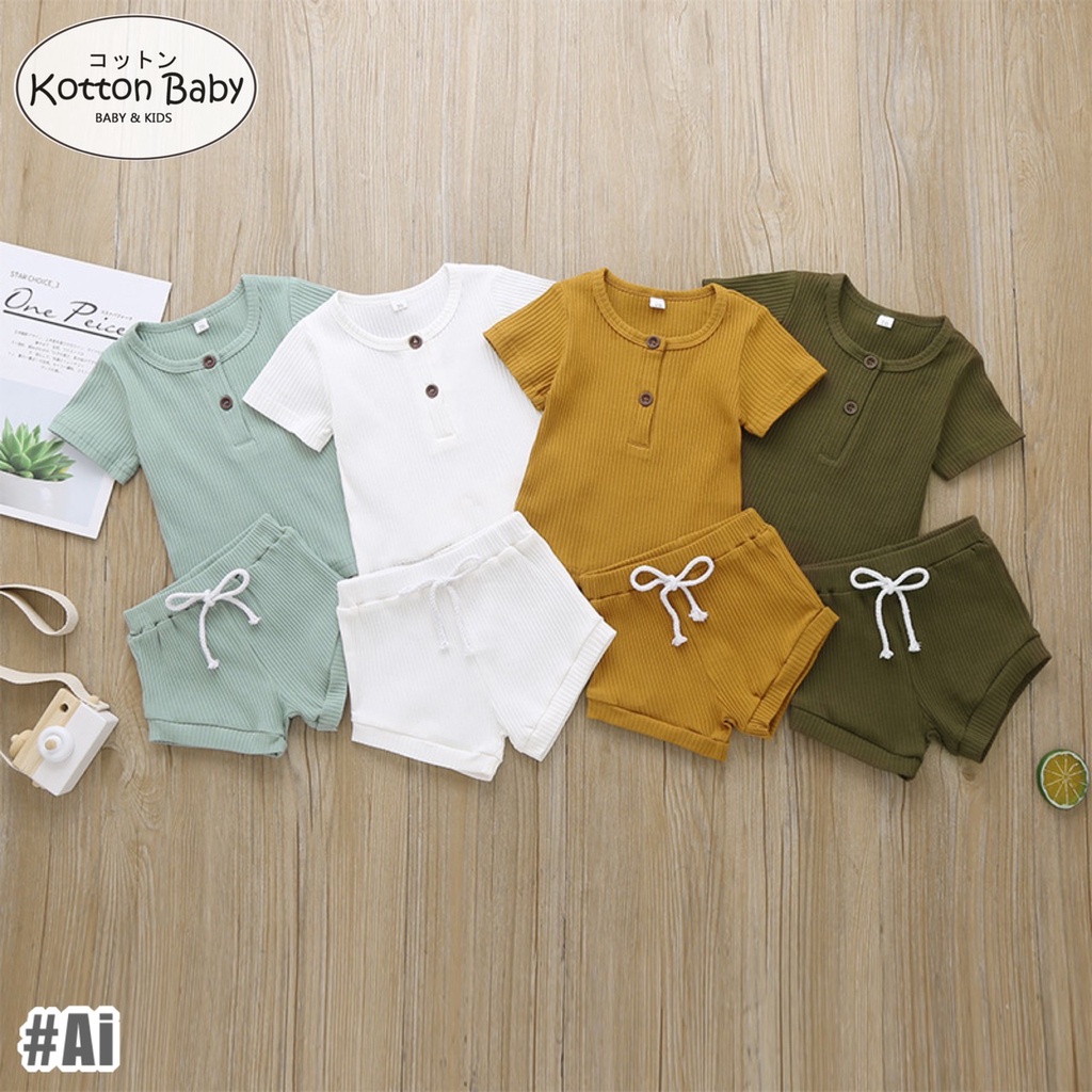 0-2 thn || SETELAN KAOS + CELANA (1 set) ANAK CASUAL BAJU TIDUR PIYAMA catalog XMY Ai