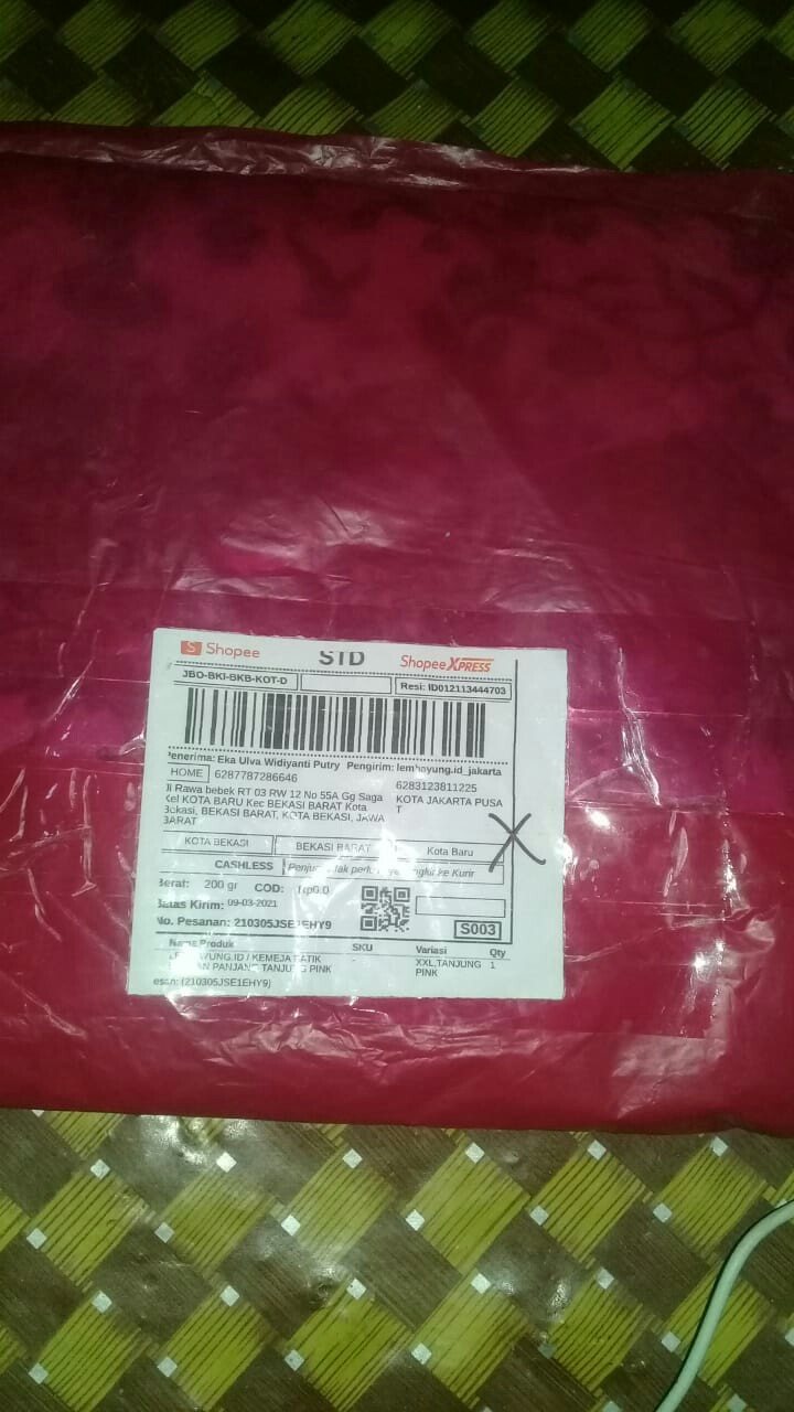 Lembayung.id / Kemeja Batik Lengan Panjang Tanjung Pink