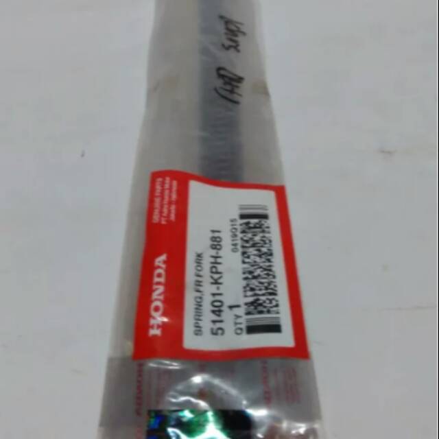 PER SHOCK SOK DEPAN KARISMA SUPRA X 125 ASLI HONDA KPH HARGA 1.PC