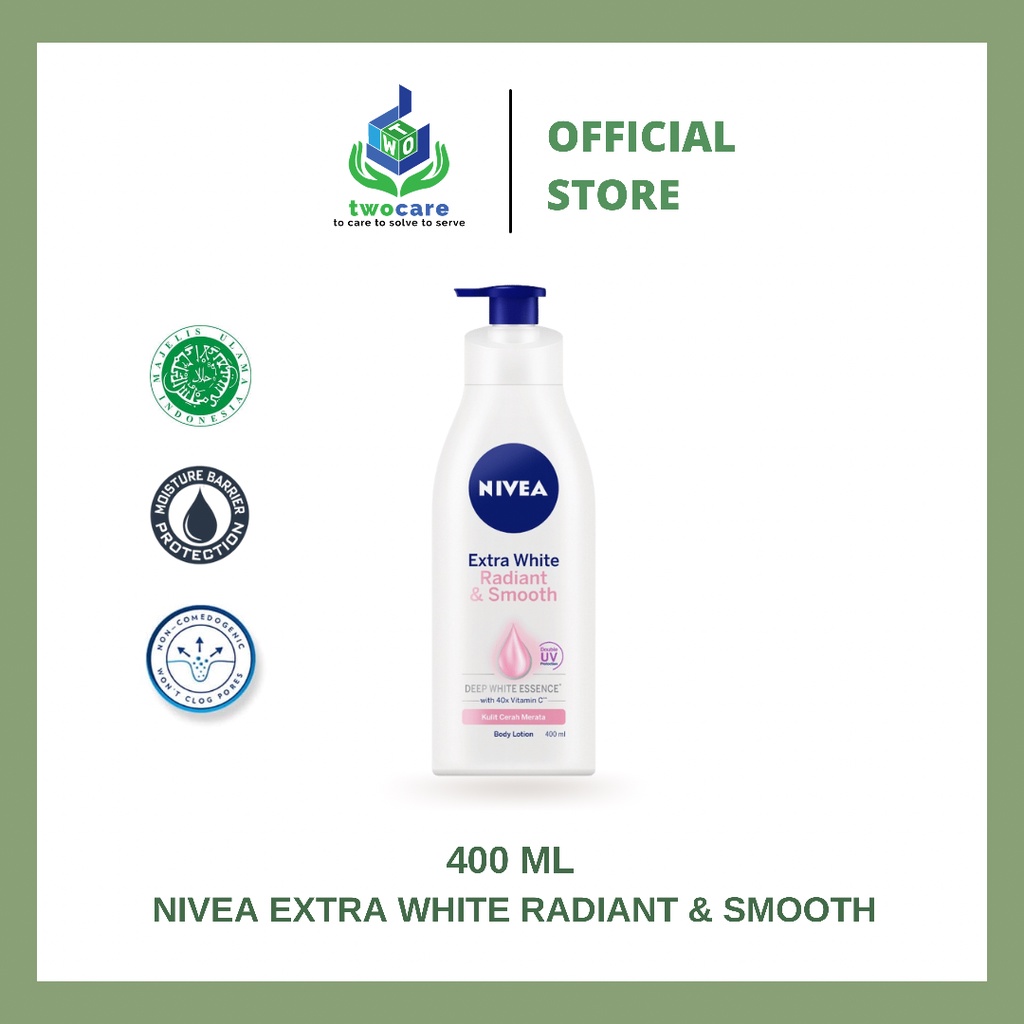 NIVEA Extra White Radiant &amp; Smooth Body Lotion 100 / 200 / 400 ml