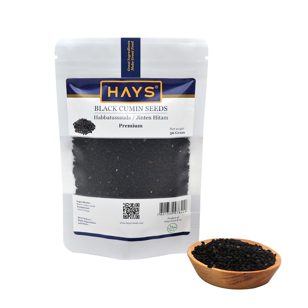 Jinten Hitam / Habbatussauda / Jintan Hitam / Black Cumin Seed - HAYS