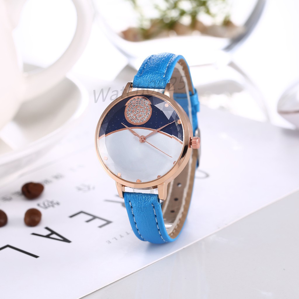 JAM TANGAN FASHION KOREAN WANITA MURAH COD IMPORT QUARTZ TALI SILIKON READY STOK W69