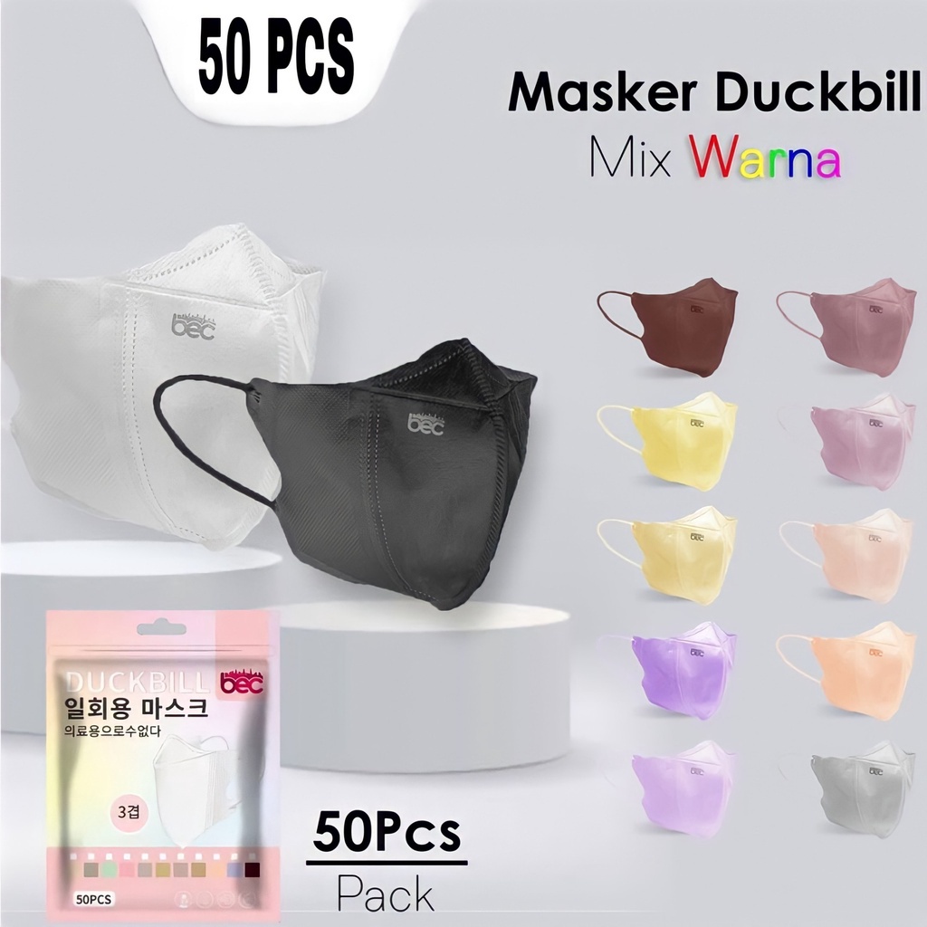 ISI 50PCS PER BOX MASKER DUCKBIL-2