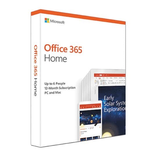 Microsoft office 365 Home Premium (6user device )