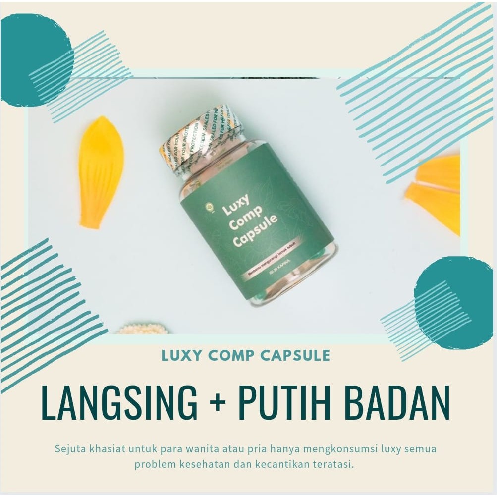 WHITENING SLIMMING (Suplemen All In One) Luxy Ultimate Capsule