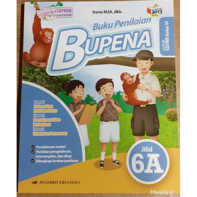 Download Buku Bupena Kelas 6a Erlangga Cara Golden