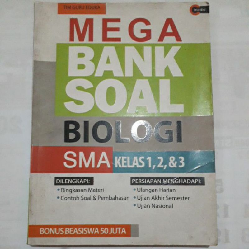 MEGA BANK SOAL BIOLOGI SMA
