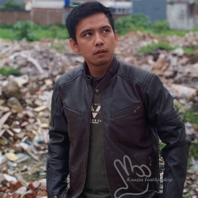 Jaket kulit premium