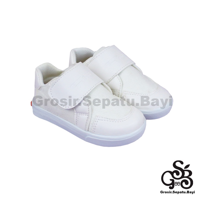 sepatu sneakers anak sepatu anak laki laki sepatu anak perempuan model casual suede polos kids putih polos ringan  fleksibel &amp; Anti Slip