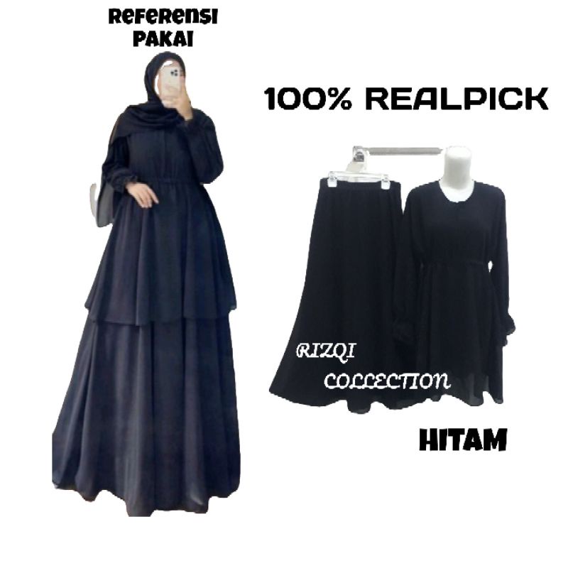 SETELAN WANITA TERBARU // VIONA SET // SETELAN ROK // SETELAN BUSUI // SET KONDANGAN // CERUTY BEBYDOLL POLOS // TALI SERUT KANAN KIRI // TALI PINGGANG BELAKANG // RIZQI COLLECTION