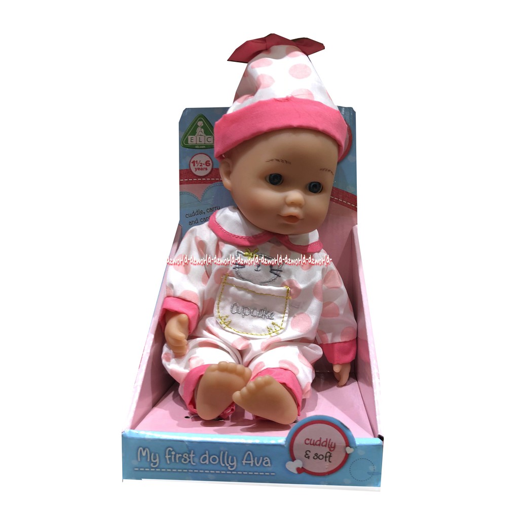 ELC My 1st Dolly Ava Cuddly &amp; Soft Perfect From Birth Boneka cocok dari usia 18 bulan