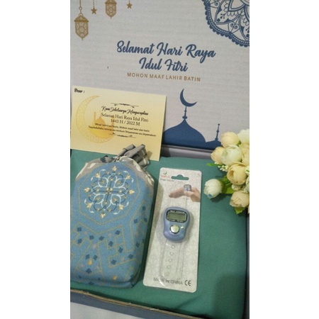 hampers mukena / kado idul fitri / gift untuk cewek / kado untuk cewek