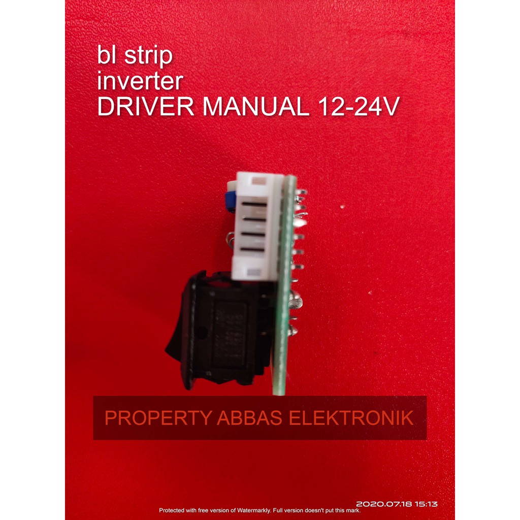 driver inverter led strip 12vot 24 volt