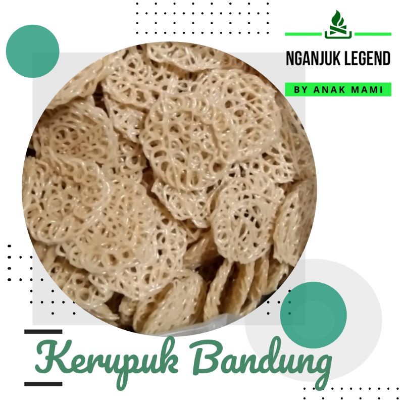 

Kerupuk Krupuk Kerecek Krecek Opak Bandung Mentah 1 kg