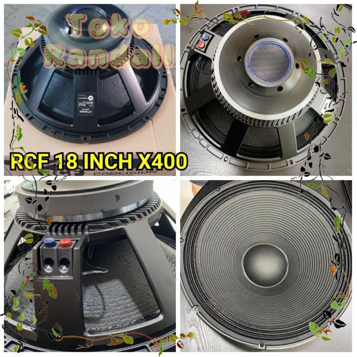 Speaker 18 inch RCF L18-X400 Spiker 18" 18inch L18 X400 Subwoofer