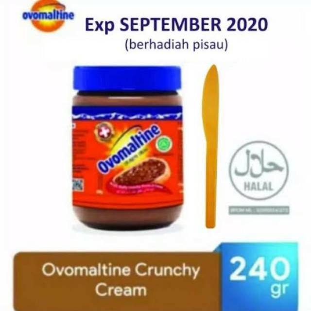 OVOMALTINE 240GRAM EXP SEPTEMBER 2020
