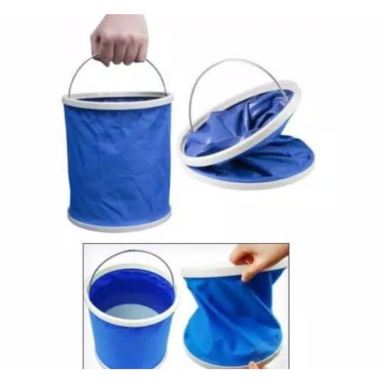 Ember Lipat Portable Multifungsi /  Ember pancing/Ember cuci mobil dan motor 9 Liter