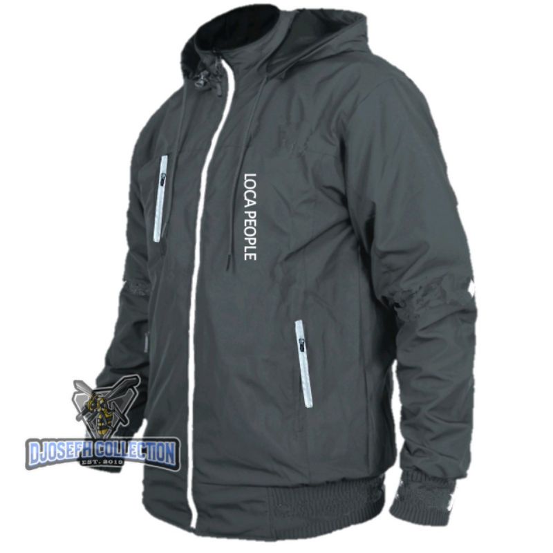 Jaket Outdoor Parasut Premium Waterproof Locapeople