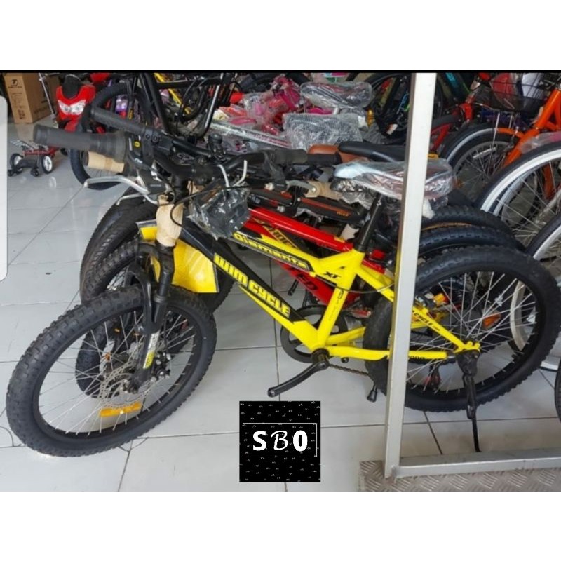 Sepeda MTB 20 Inch Wimcycle Diamante XT