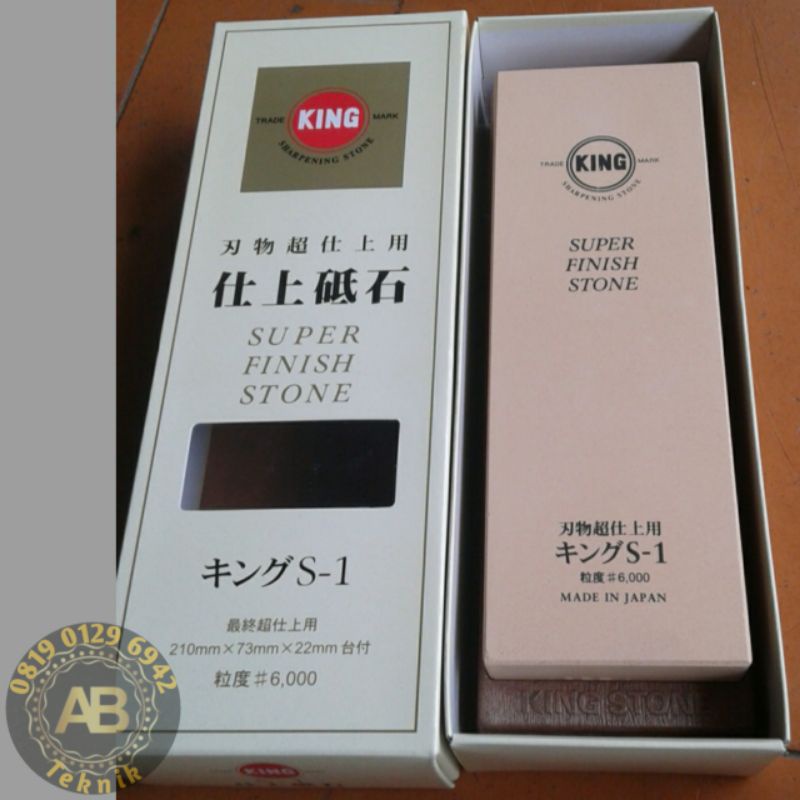 batu asah grit 6000 batu asahan batu Pengasah sharpening stone original King grade#6000