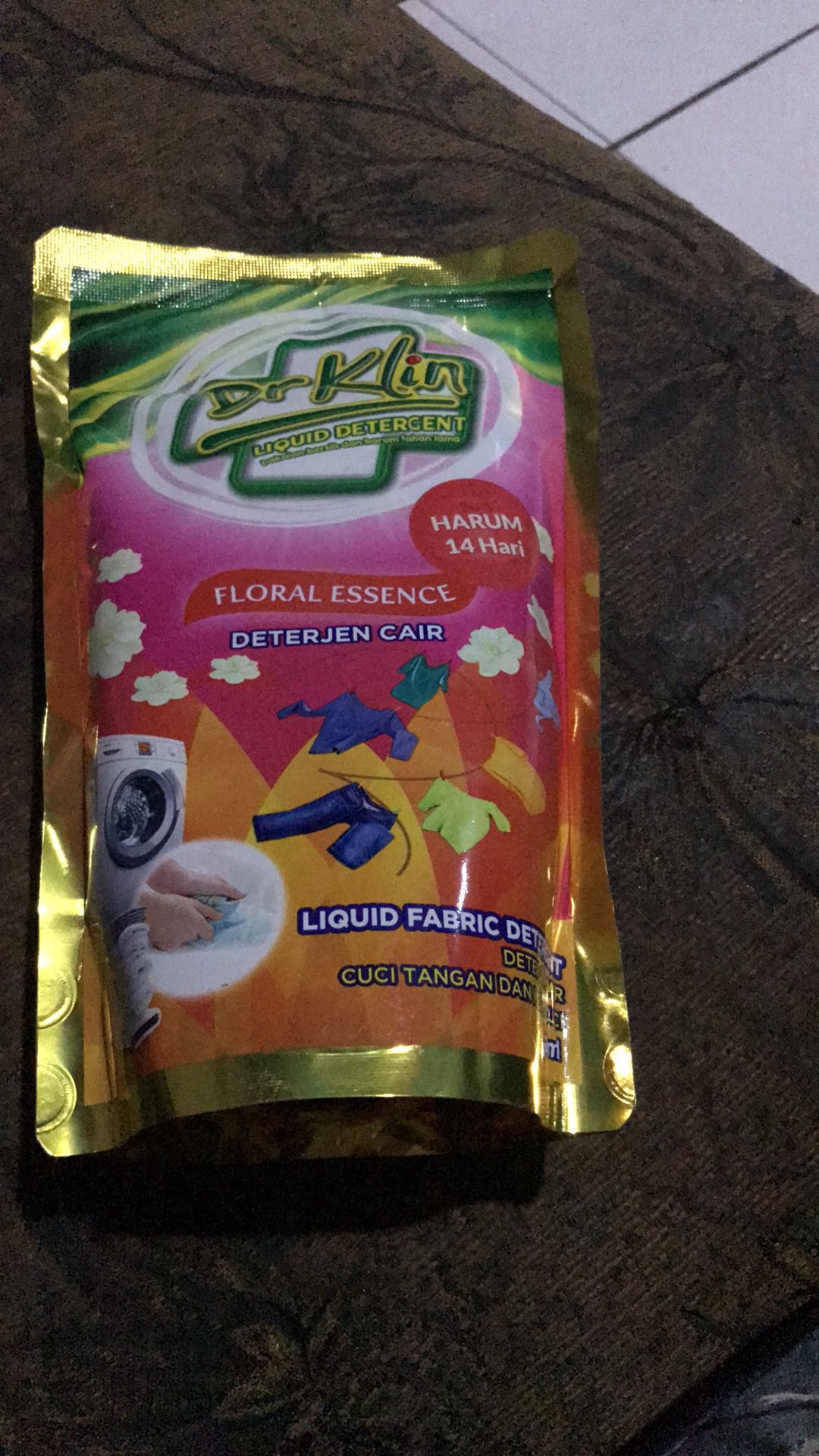 Detergen Cair Drklin Isi 800ml