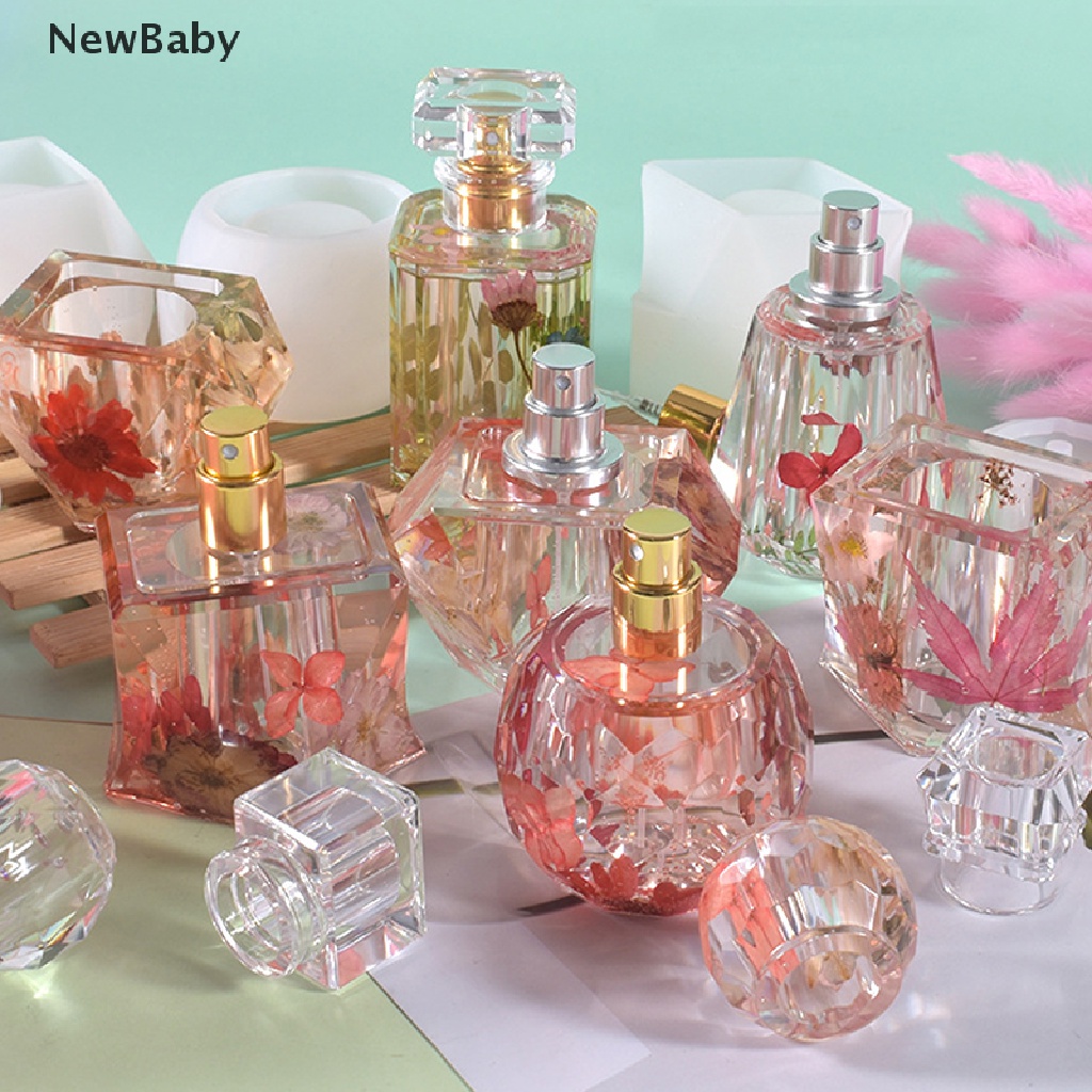 Cetakan Botol Parfum / Lotion / Sabun Bahan Silikon