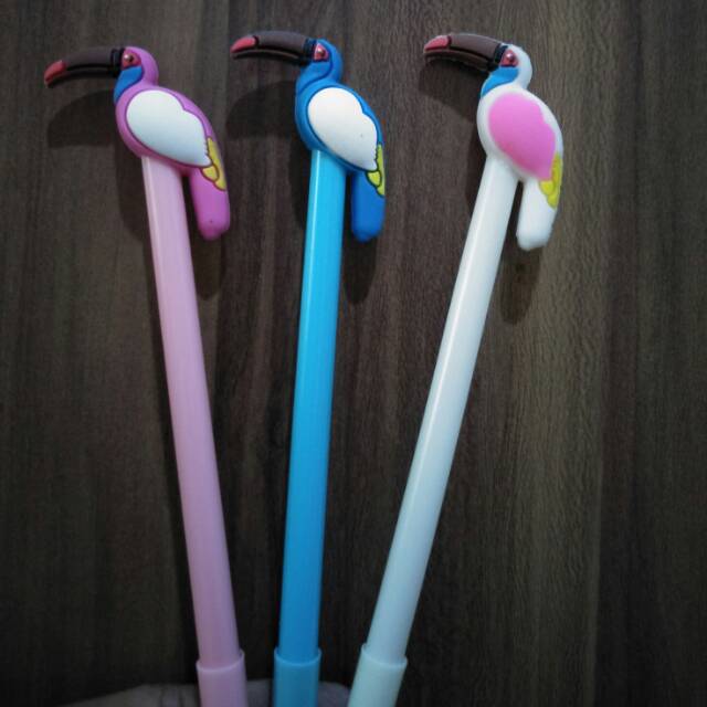 

Pulpen unik/pulpen gel karakter burung (1)