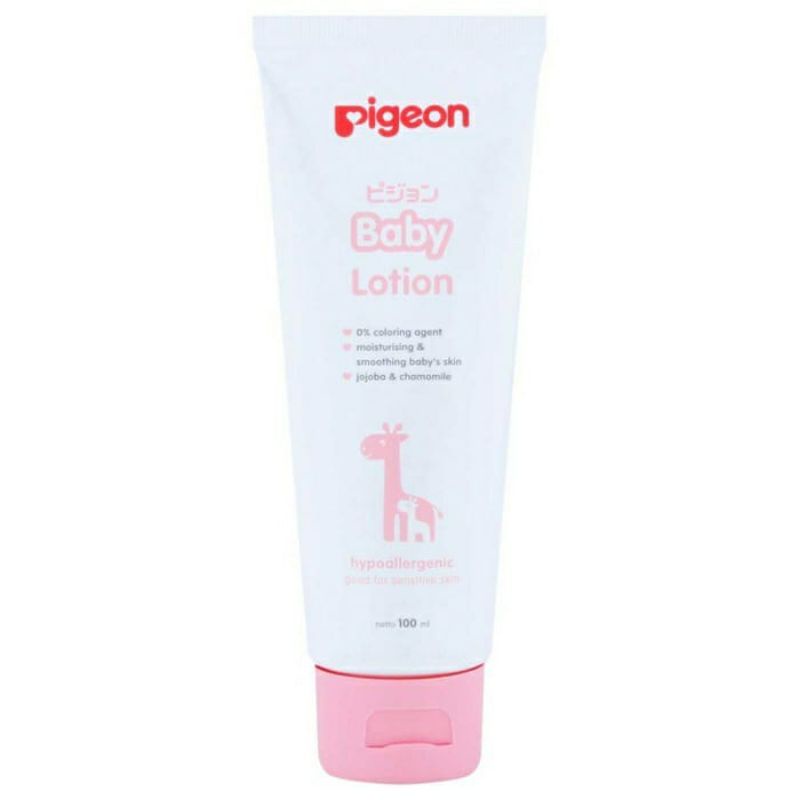 Pigeon Baby Lotion 100 mL Pigeon Baby Lotion with Jojoba &amp; Chammomile 100ml 100 ml PIGEON BABY LOTION 100ML LOTION BAYI PIGEON HAND BODY BAYI PIGEON BABY DIAPER CREAM  PIGEON LOTION BAYI HANDBODY BAYI LOTION