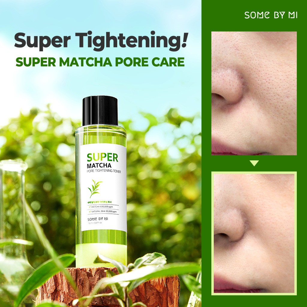 BPOM SOME BY MI SUPER MATCHA PORE TIGHTENING TONER 150ml