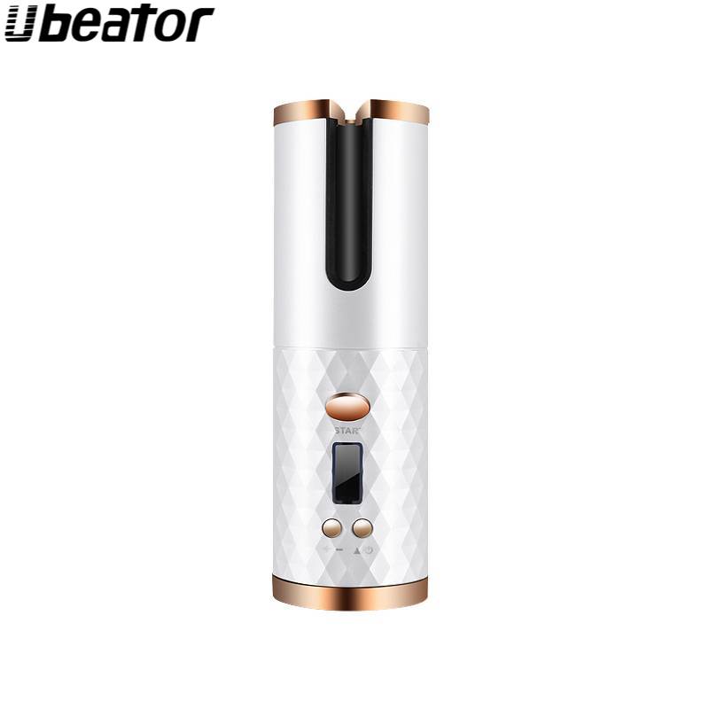 Ubeator Auto Ceramic Wireless Curling Iron Hair Waver