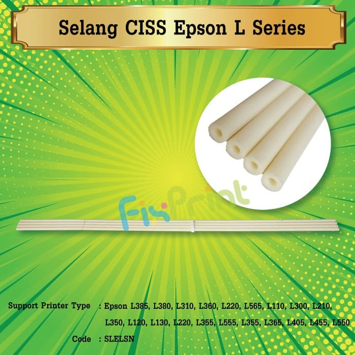 Selang Cartridge CISS Infus Printer Epson L300 L310 L350 L355 L360 FPTS1671