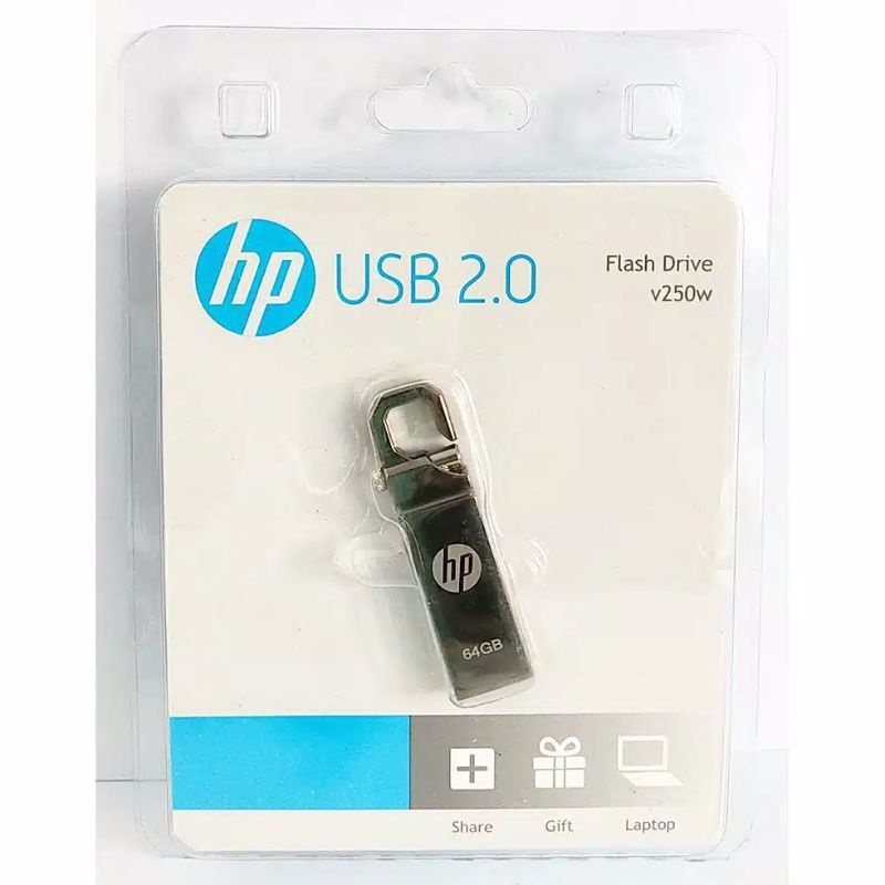 Flashdisk Flashdrive HP USB 2.0 metal HP 2gb/4gb/8gb/16gb/32gb/64gb