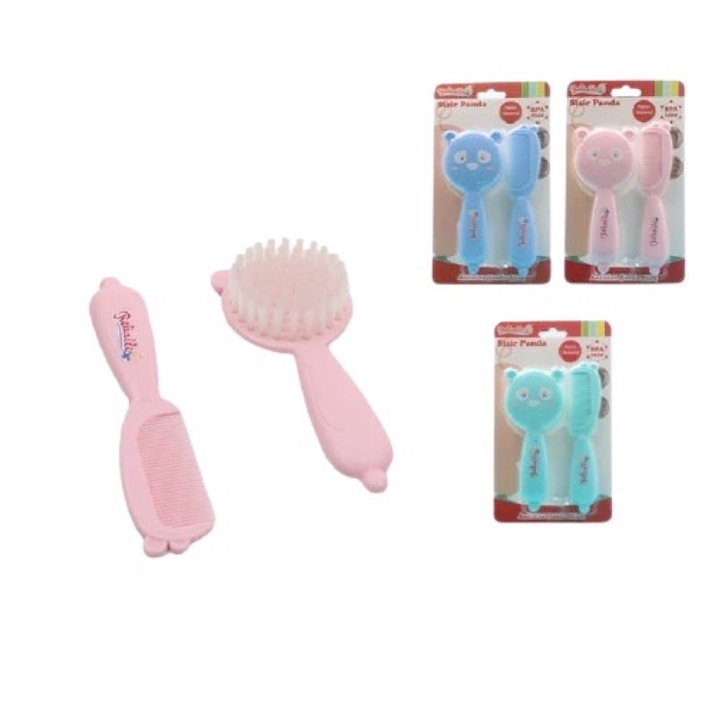 Sisir Bayi Sisir + Sikat Bayi Panda Reliable RAC 8818