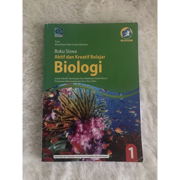 Buku Grafindo Biologi Kelas 10 [PRELOVED/BEKAS]