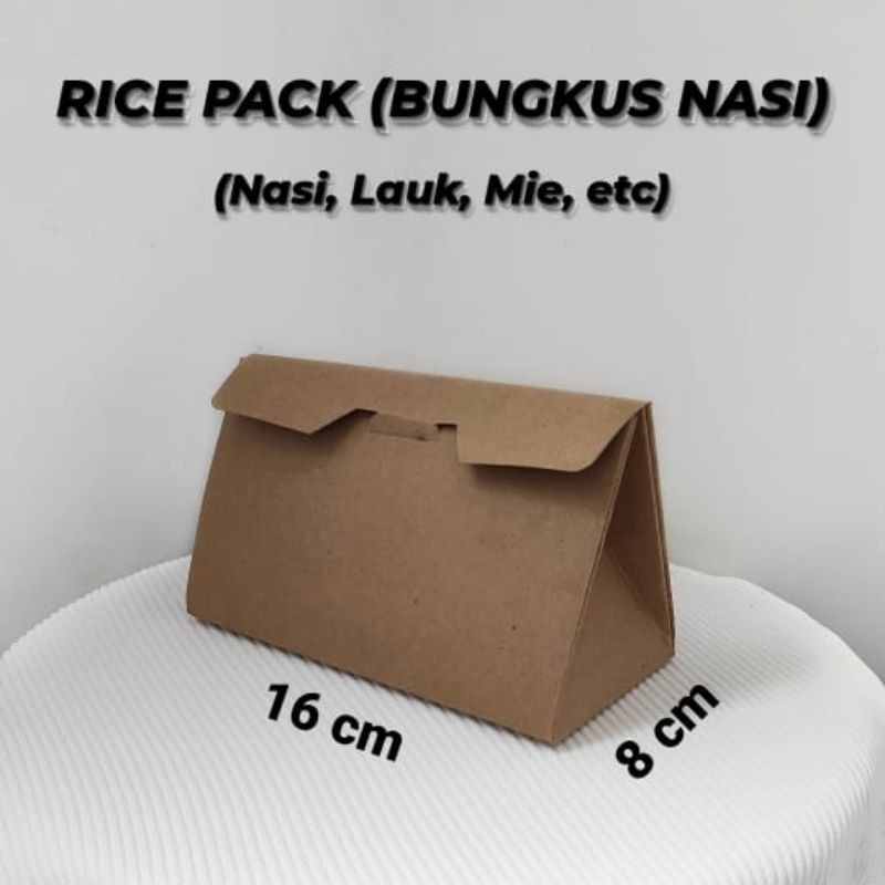 

(50 PCS) Rice Pack / Bungkus Nasi / Bungkus Mie