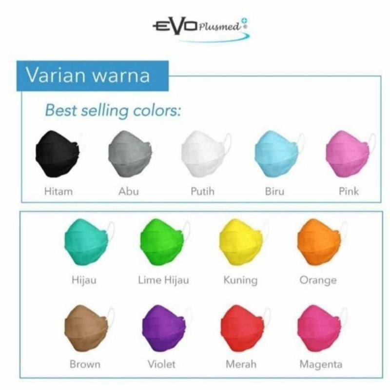 MASKER EVO PLUSMED MASKER MEDIS TERMURAH