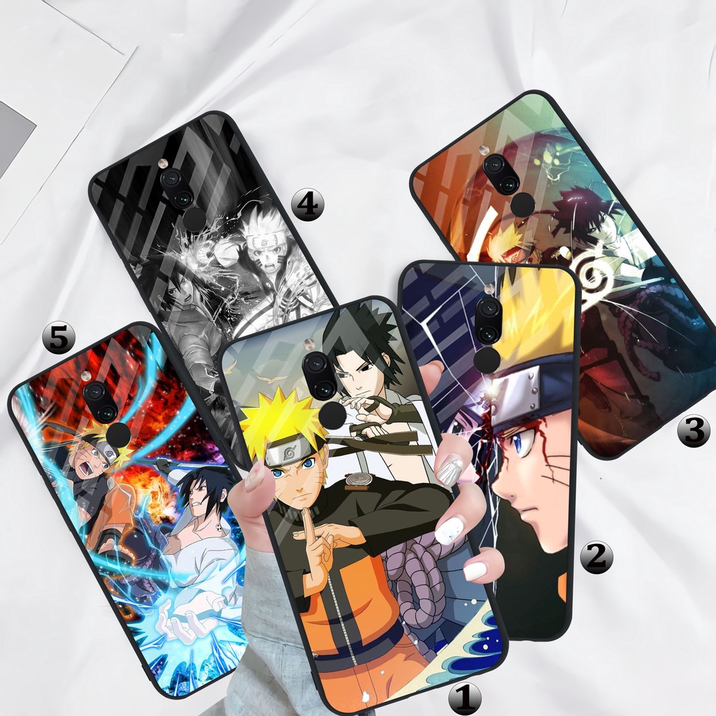 (XS442) Case Glossy REDMI8/REDMI 8A/REDMI7/REDMI9T/NOTE8/NOTE9/REDMI NOTE 10/10S Hp XIOMI NARUTO AND