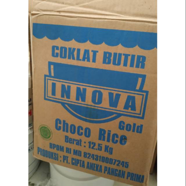 

meises coklat Inova biru repack 250 gr