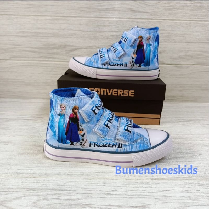 [ORIGINAL]Sepatu Sneakers Anak Perempuan Sepatu Converse Allstar High/Tinggi Karakter Baby Kids