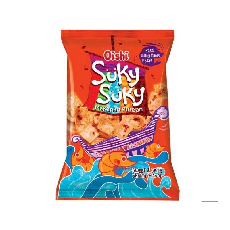 

Oishi Suky Suky Udang Manis Pedas 65 g